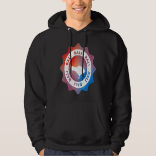 Awesome Bali With Cool Colors and Bali In The Midd Hoodie