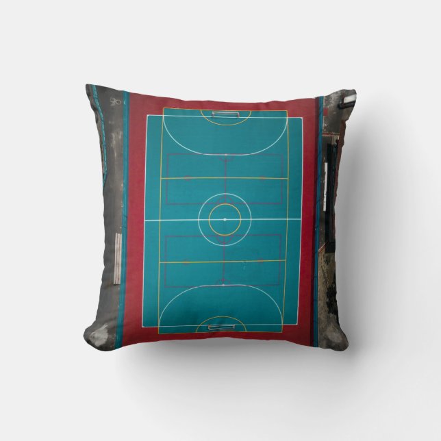 Awesome Basketball Artwork Cushion (Front)