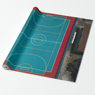 Awesome Basketball Artwork Wrapping Paper
