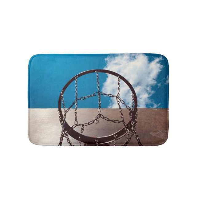 Awesome Basketball Bath Mat (Front)