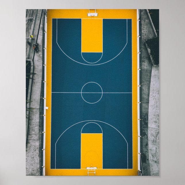 Awesome Basketball Design Poster (Front)