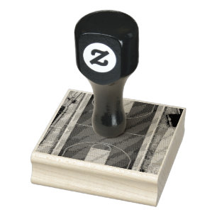 Awesome Basketball Design Rubber Stamp
