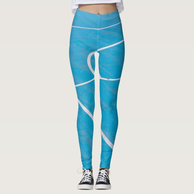 Awesome Basketball Gift Leggings (Front)