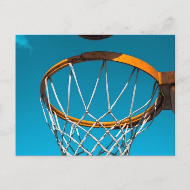 Awesome Basketball Gift Postcard (Front)