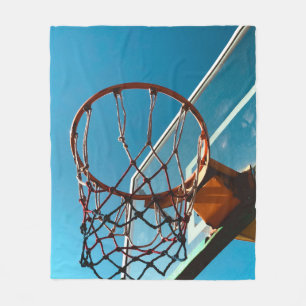 Awesome Basketball Hoop Fleece Blanket