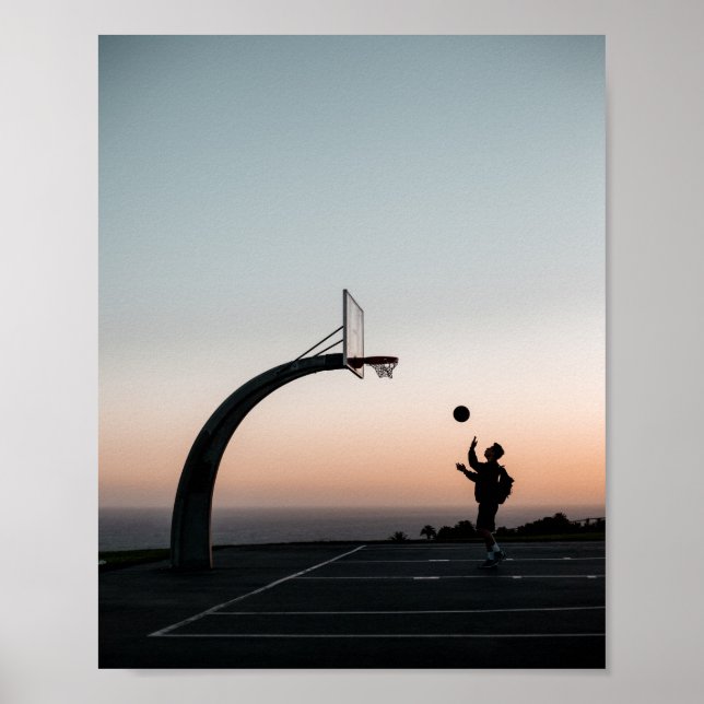 Awesome Basketball Hoop Poster (Front)