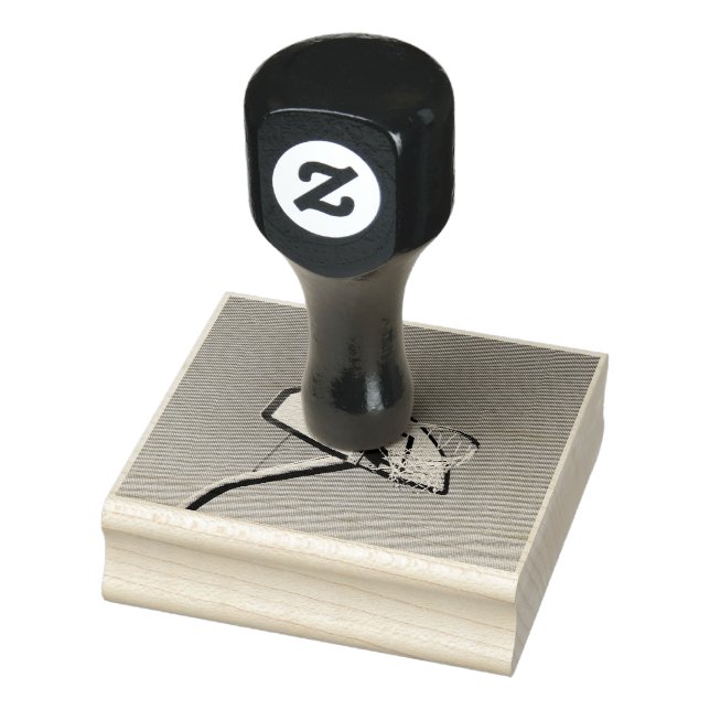 Awesome Basketball Rubber Stamp (Stamp)
