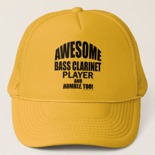 Awesome Bass Clarinet Player Trucker Hat