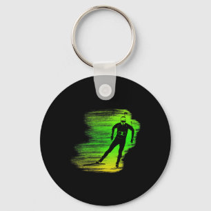 Awesome Biathlon Key Ring