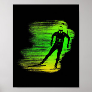 Awesome Biathlon Poster