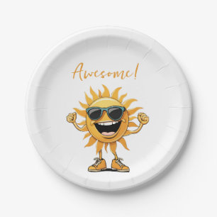 Awesome Birthday Party- Paper Plate