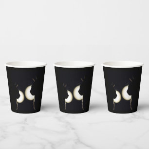 Awesome Black Cat Burglars Spotted Paper Cups