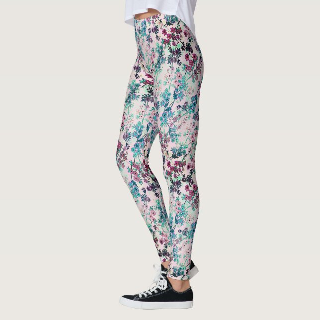 Awesome Blossoms Leggings (Left)
