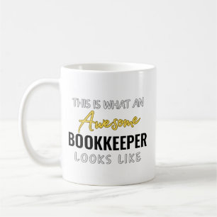 Awesome Bookkeeper Looks Like Coffee Mug