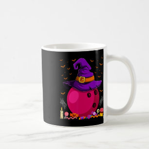 Awesome Bowling Witch Hat Halloween Bowling Player Coffee Mug