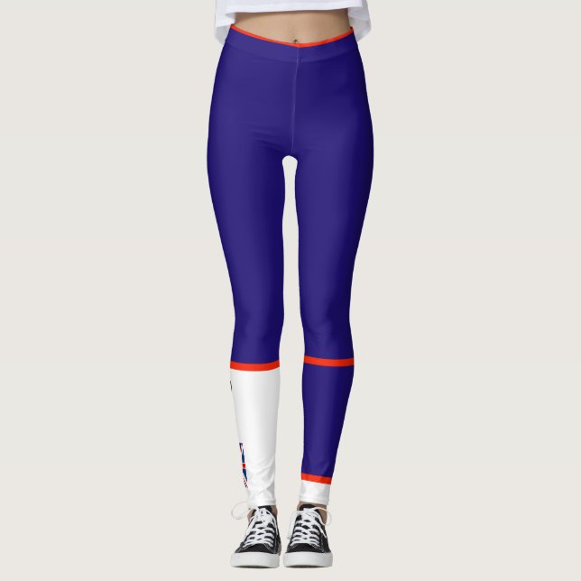 Awesome British Great Britain Flag Leggings (Front)