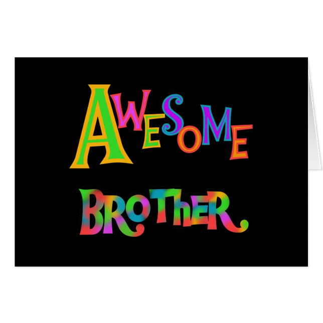 Awesome Brother T-shirts and Gifts (Front Horizontal)