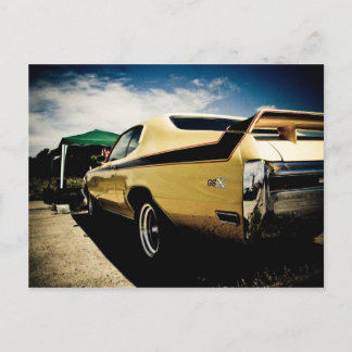 Awesome Buick GSX Muscle Car Postcard
