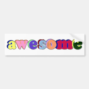 Awesome Bumper Sticker