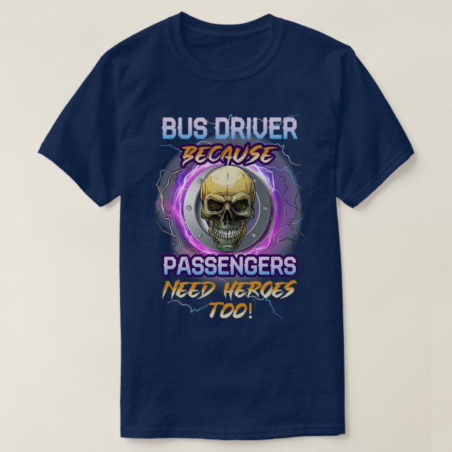 Awesome Bus Driver 1 T-Shirt (Design Front)