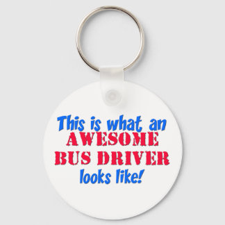 Awesome Bus Driver Key Ring
