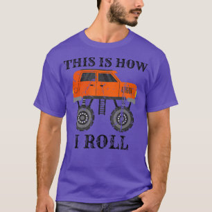 Awesome Car Truckers Cool Monster Truck This Is Ho T-Shirt