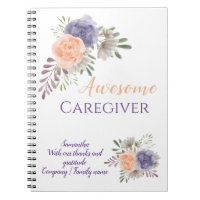 Awesome Caregiver Thank you Appreciation Floral 