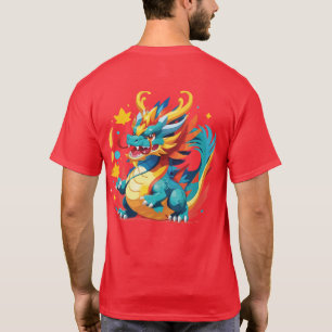 Awesome Cartoon Dragon T-Shirt