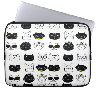 awesome cats Laptop Sleeves