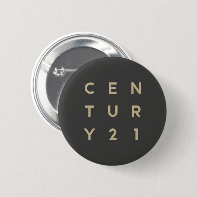 Awesome Century 21 Buttons (Front & Back)