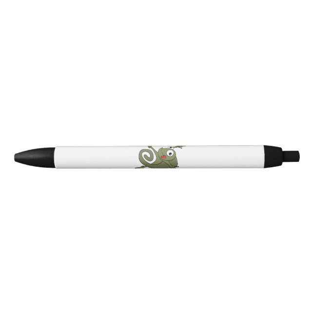 Awesome Chameleon Black Ink Pen (Front)