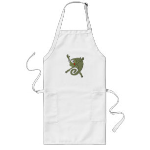 Awesome Chameleon Long Apron