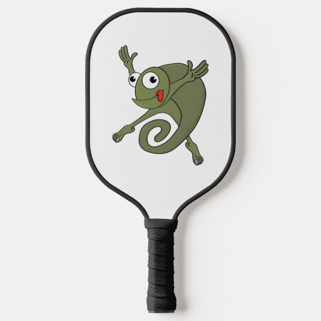 Awesome Chameleon Pickleball Paddle (Front)