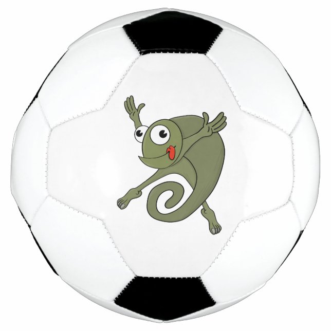 Awesome Chameleon Soccer Ball (Front)