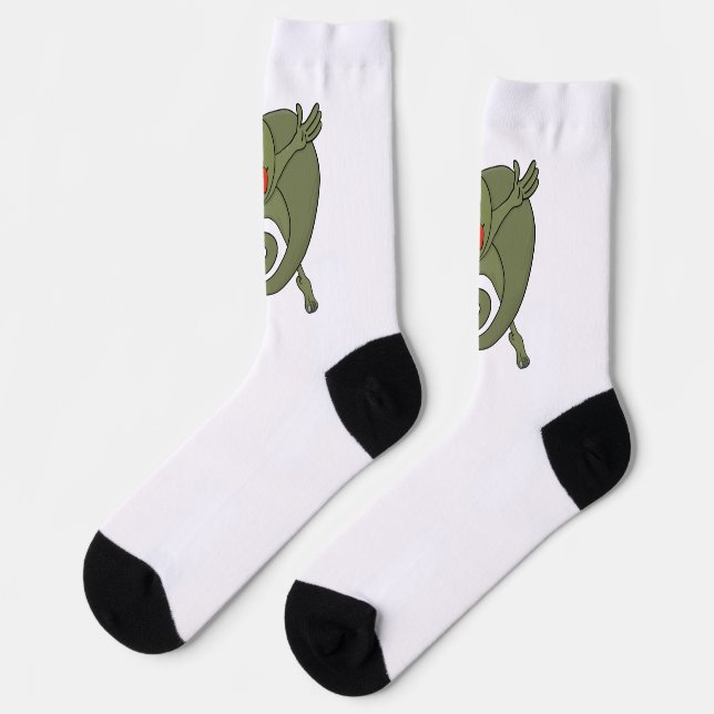 Awesome Chameleon Socks (Left)