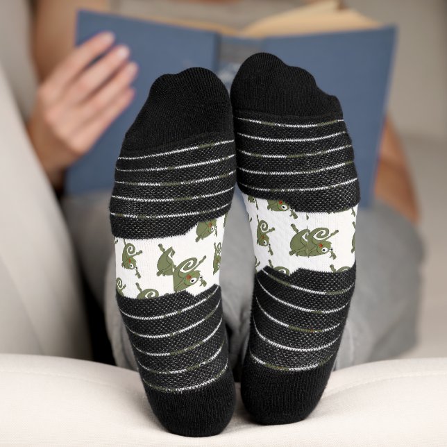 Awesome Chameleon Socks (Bottom)