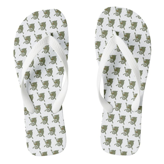 Awesome Chameleon Thongs (Footbed)