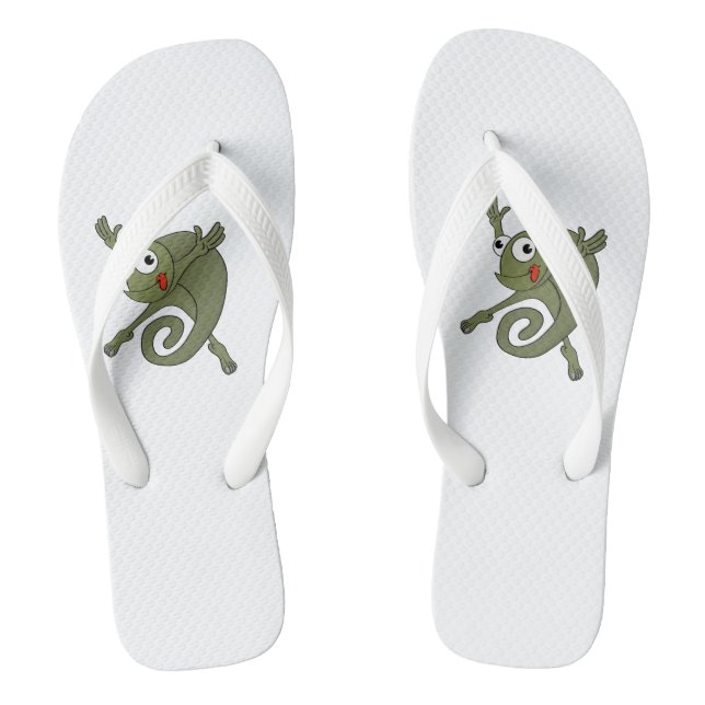 Awesome Chameleon Thongs (Footbed)