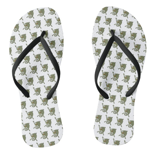 Awesome Chameleon Thongs (Footbed)