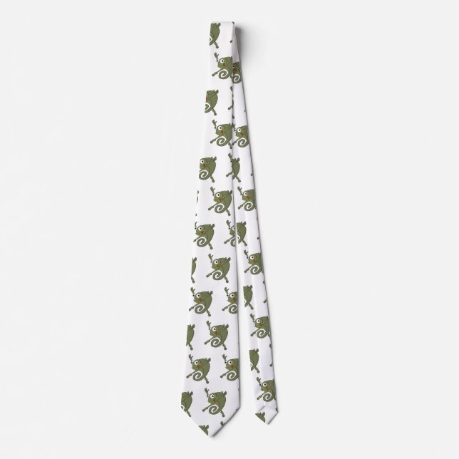 Awesome Chameleon Tie (Front)