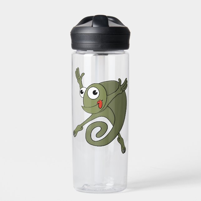 Awesome Chameleon Water Bottle (Front)