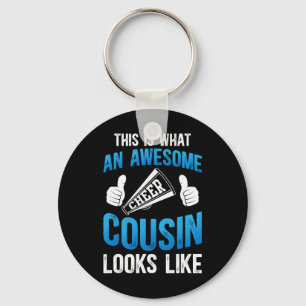 Awesome Cheer Cousin Cheerleading Cousin Cheerlead Key Ring