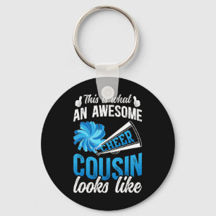 Awesome Cheer Cousin Cheerleading Cousin Cheerlead Key Ring