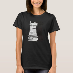 Awesome Chess Piece Rook Cool Chess Tournament Pla T-Shirt