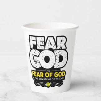 Awesome Christian Cup With Bible Verses paper cup
