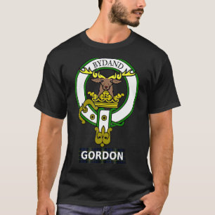 Awesome Clan Gordon Crest And Tartan T-Shirt