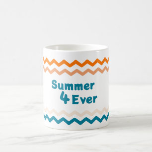Awesome Colorful Beach Lovers Coffee Mug