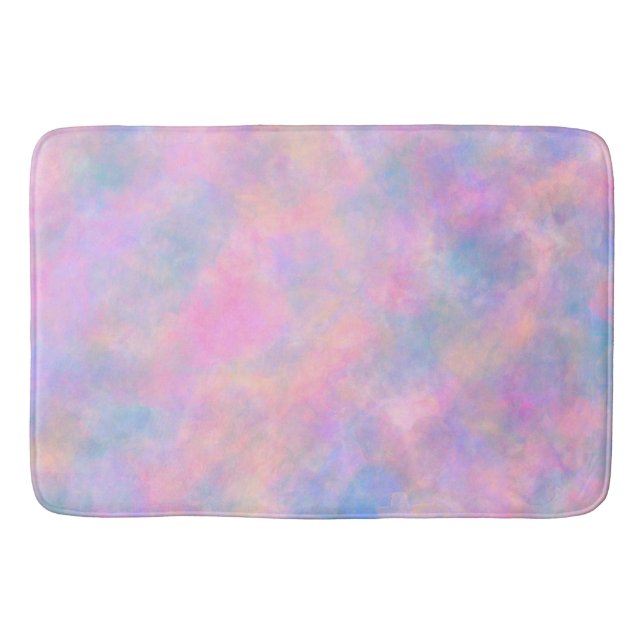 Awesome Combination of Pastel Colours  Bath Mat (Front)