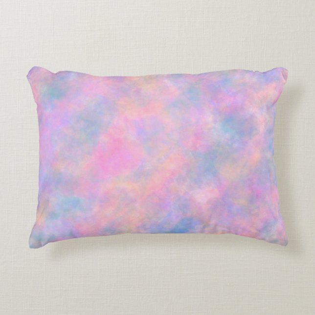 Awesome Combination of Pastel Colours  Decorative Cushion (Front)
