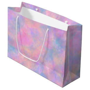 Awesome Combination of Pastel Colours Large Gift Bag